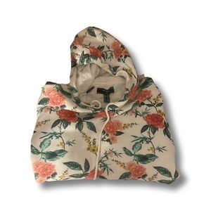 Forever 21 Mens Floral Hoodie Sweater / XL